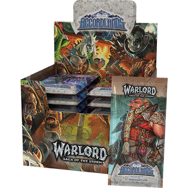 Warlord CCG: Saga of the Storm- Into the Accordlands Booster Box