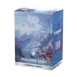 Dragon Shield Sleeves: Standard Matte Dual Art Magic the Gathering Landfall Series - Scalding Tarn 100CT
