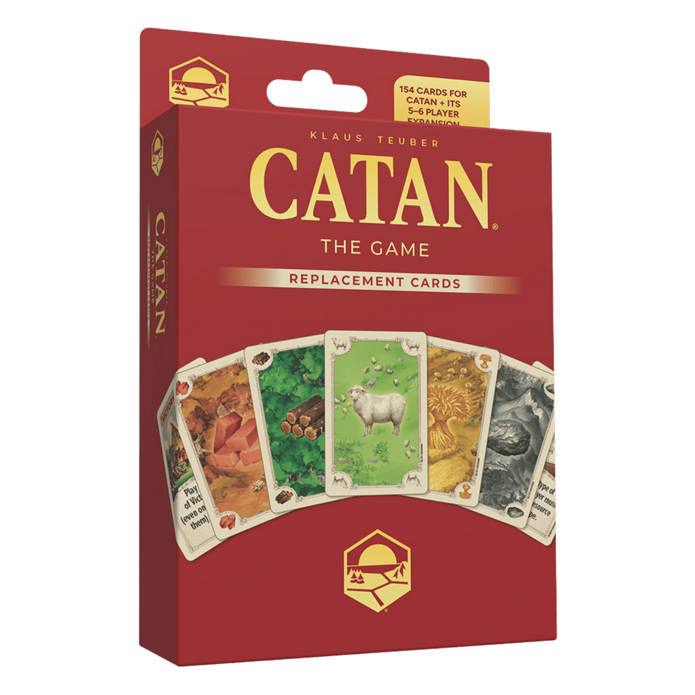 CATAN: Base Game Replacement Game Cards (6th Edition)