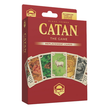 CATAN: Base Game Replacement Game Cards (6th Edition)