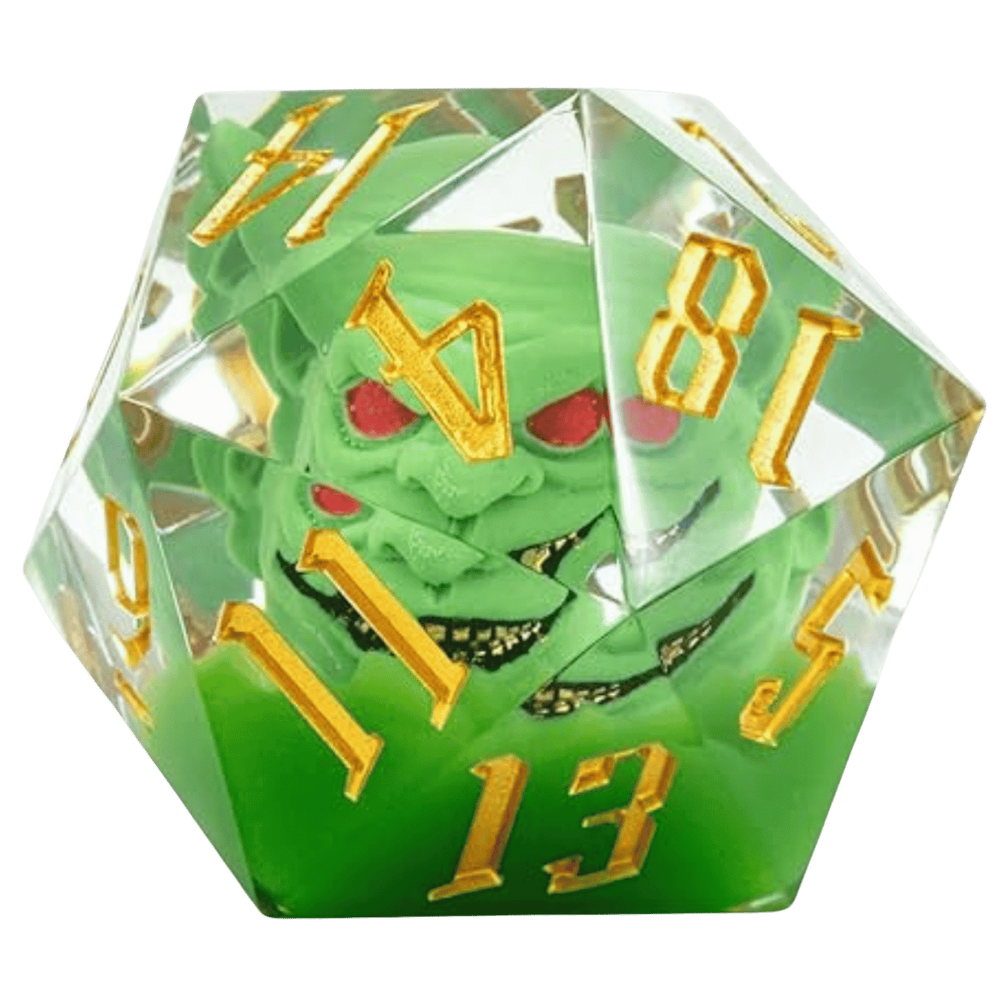 FanRoll: Pathfinder 55mm Mega D20 - Goblin