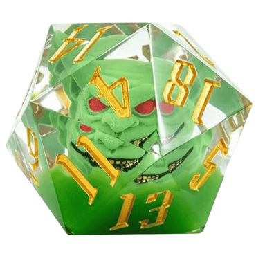 FanRoll: Pathfinder 55mm Mega D20 - Goblin