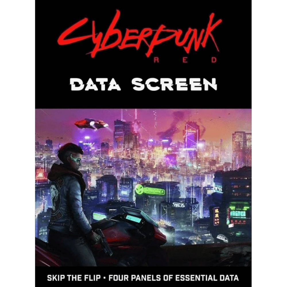 Cyberpunk Red RPG: Data Screen