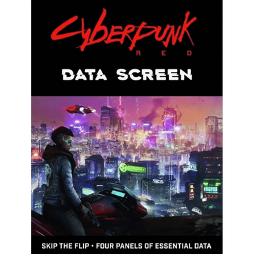 Cyberpunk Red RPG: Data Screen