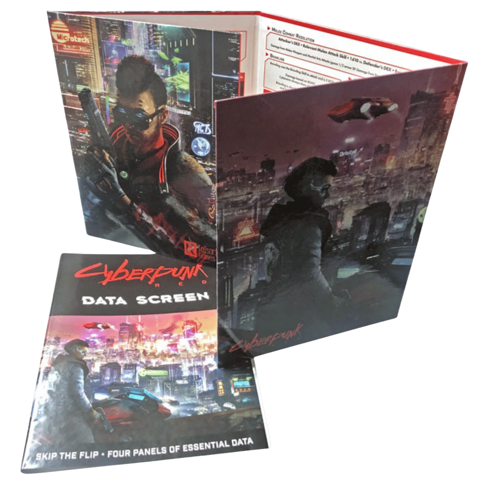 Cyberpunk Red RPG: Data Screen