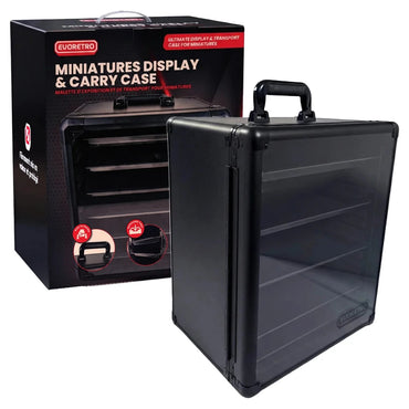 Aluminum Miniatures Display and Carry Case (5 Tray)