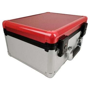Graded Card Case: Red & Silver