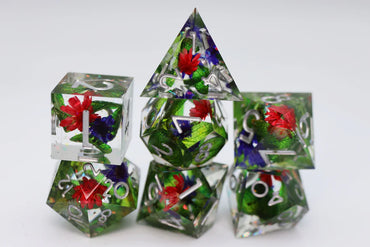 Sharp Edge Resin RPG Dice Set - The Journey North