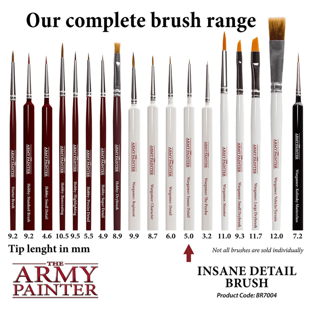The Army Painter: Wargamer - Insane Detail Brush