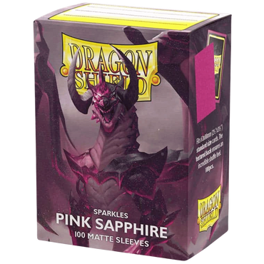 Dragon Shield: Sparkles - Pink Sapphire - Matte (100ct)