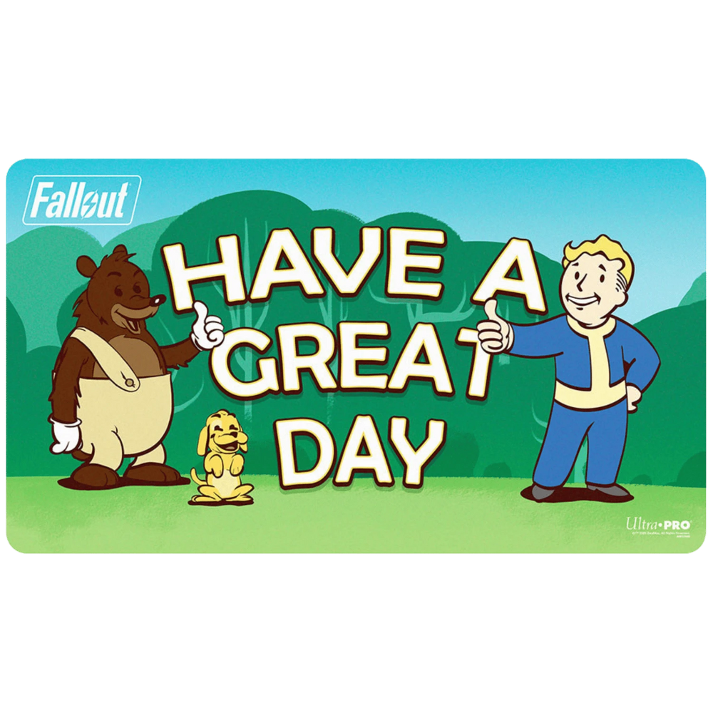 Ultra Pro Playmat: Fallout - Vault Boy "Have a Great Day"