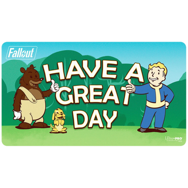 Ultra Pro Playmat: Fallout - Vault Boy "Have a Great Day"