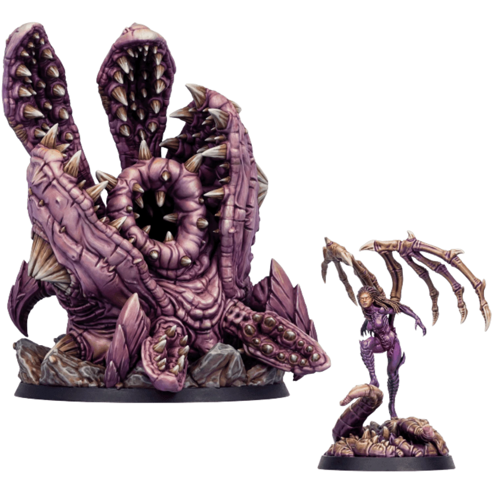 StarCraft Miniatures Game: Zerg - Kerrigan & Omega Worm - Hero Expansion Set