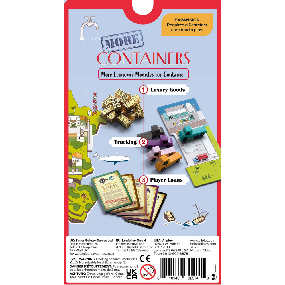 Container: More Containers Expansion