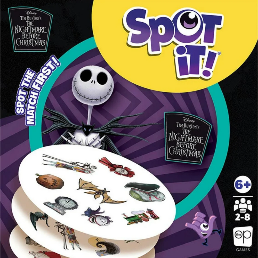 Spot It!: Disney Tim Burton’s The Nightmare Before Christmas