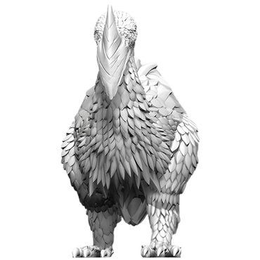 Dungeons & Dragons: Nolzur's Marvelous Miniatures - Axe Beak (Unpainted)