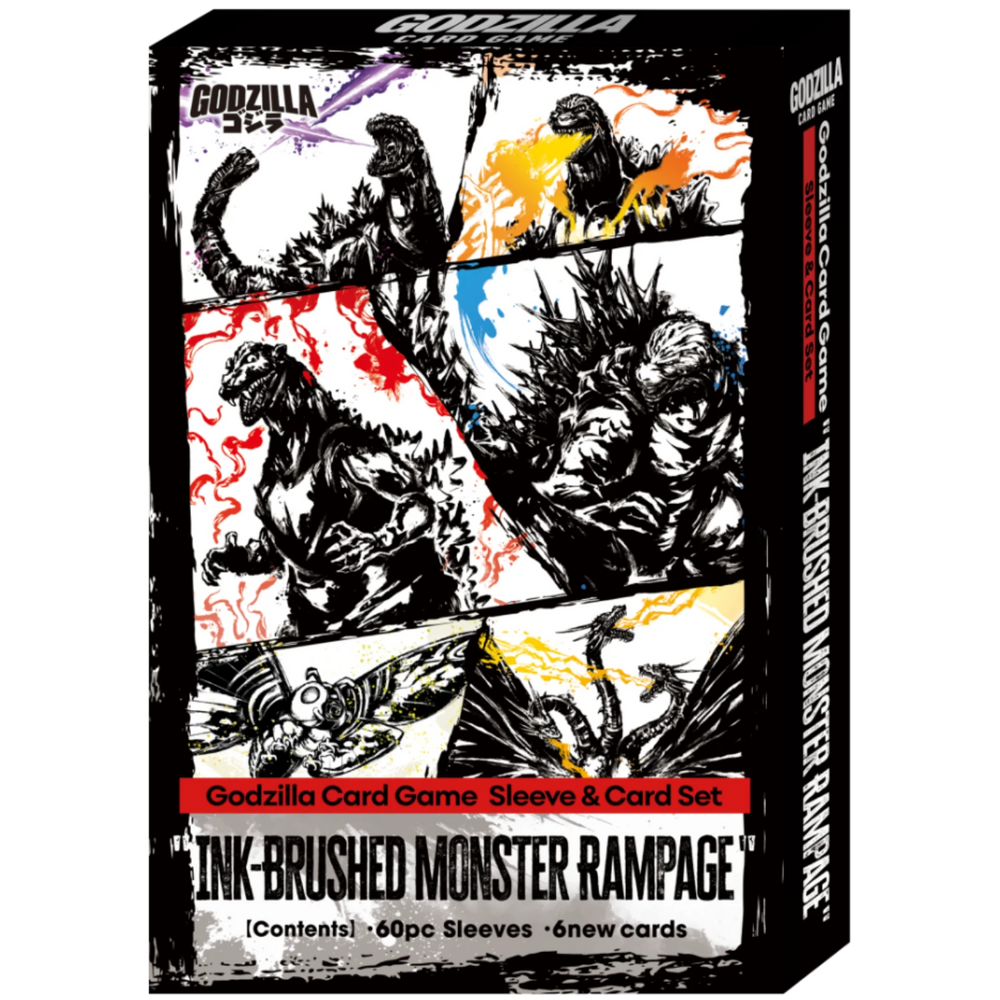 Godzilla Card Game: Ink-Brushed Monster Rampage - Sleeve & Card Set - Blind Box
