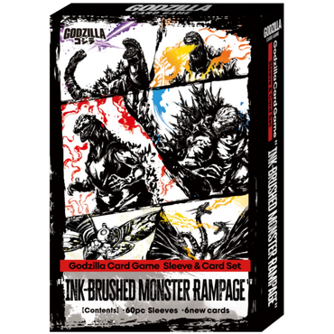 Godzilla Card Game: Ink-Brushed Monster Rampage - Sleeve & Card Set - Blind Box