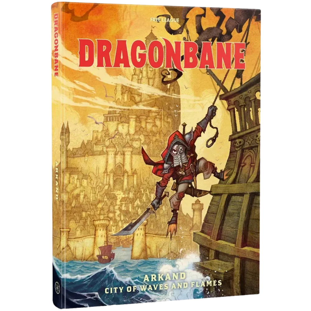 Dragonbane RPG: Arkand - City of Waves and Flames