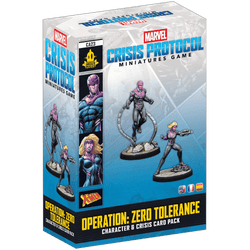 Marvel: Crisis Protocol - Operation - Zero Tolerance Character & Crisis Card Pack
