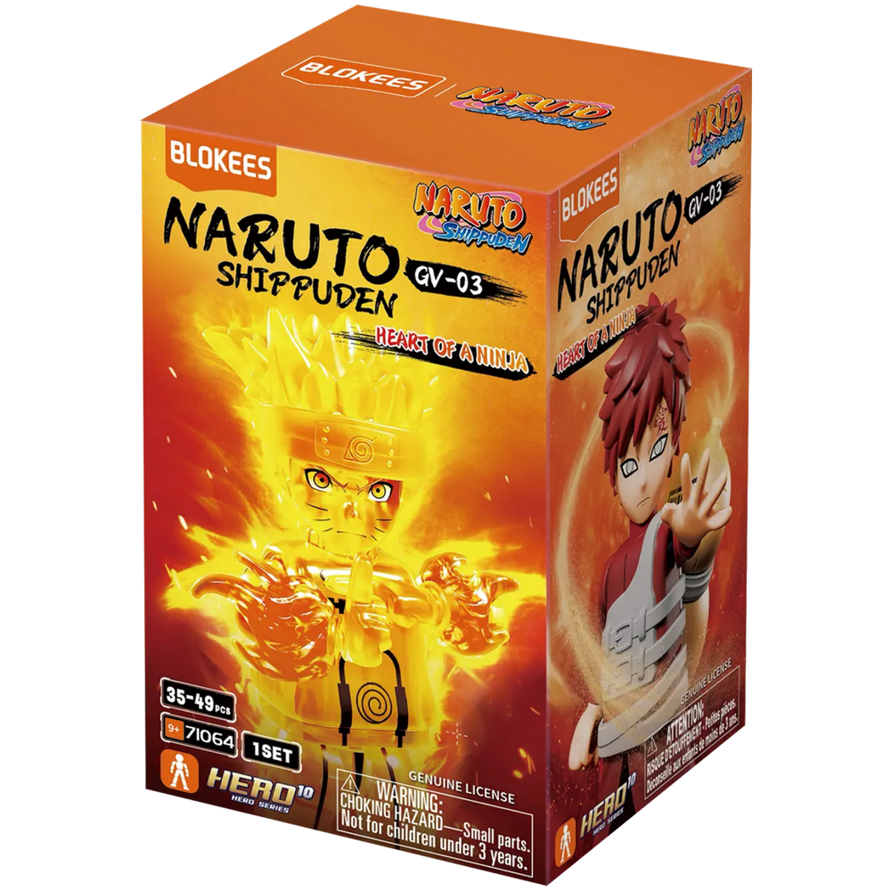 Blokees: Naruto Shippuden GV03 Heart of a Ninja - Blind Box