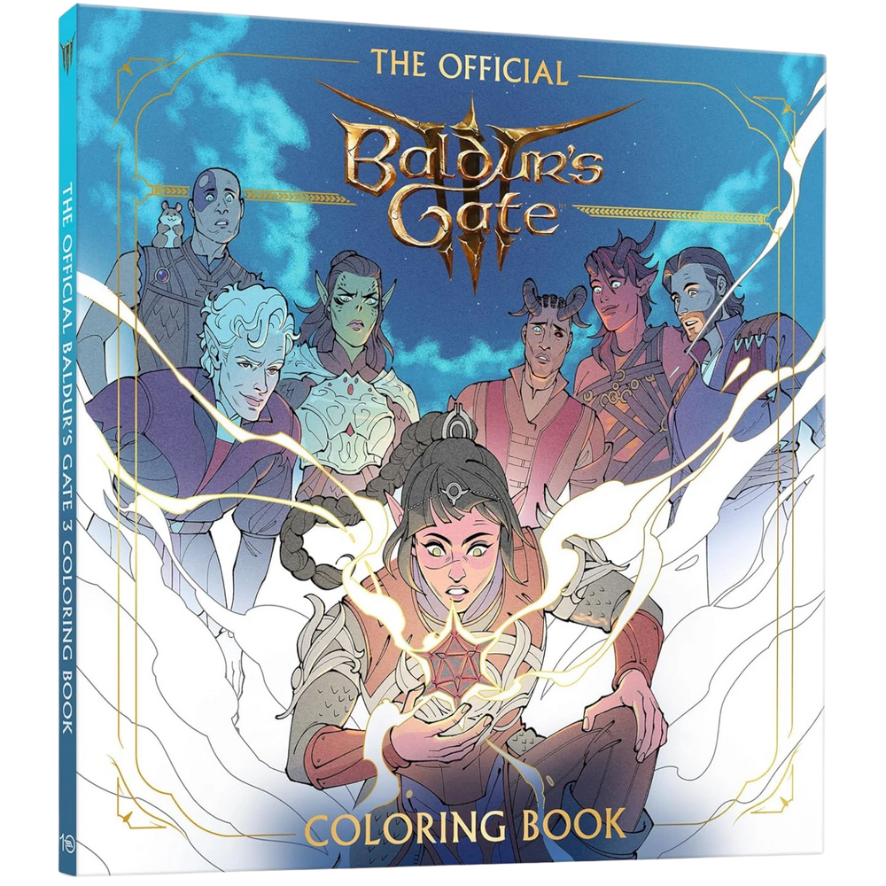 Baldur's Gate 3: Official Coloring Book