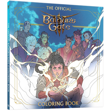 Baldur's Gate 3: Official Coloring Book