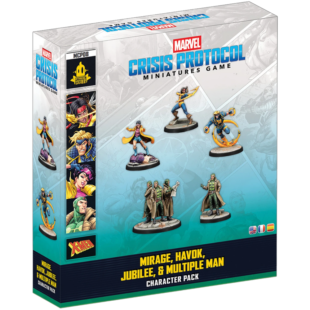 Marvel Crisis Protocol - Mirage, Havok, Jubilee, & Multiple Man Character Pack