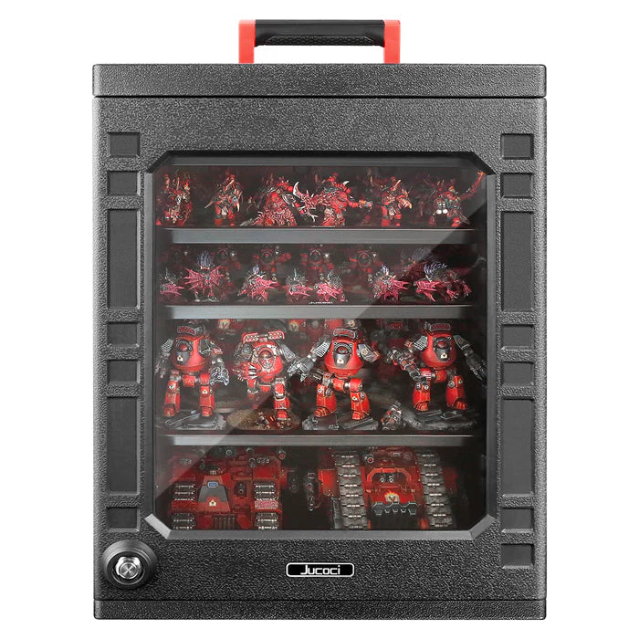 Jucoci Medium Size Miniatures Transport Storage Case With Light
