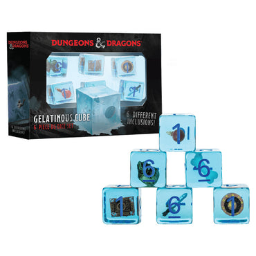 D&D Gelatinous Cube 6-Pack