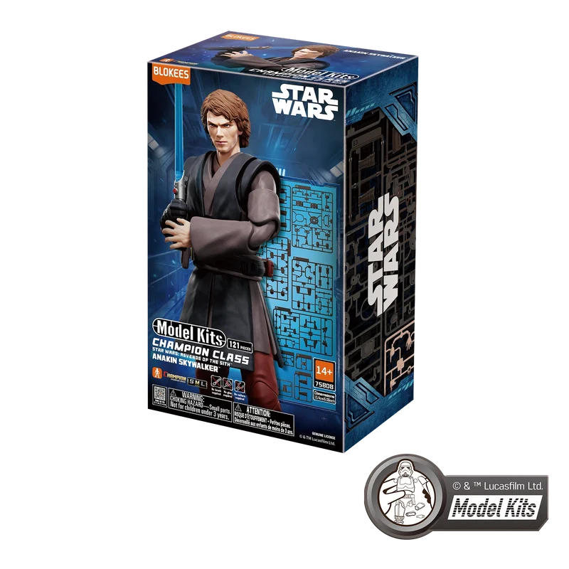 STAR WARS: REVENGE OF THE SITH CHAMPION CLASS 08 ANAKIN SKYWALKER MODEL KITS | BLOKEES