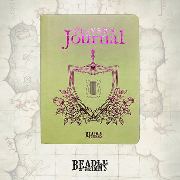 Beadle & Grimm's Player's Journal - Sage Green Heraldry