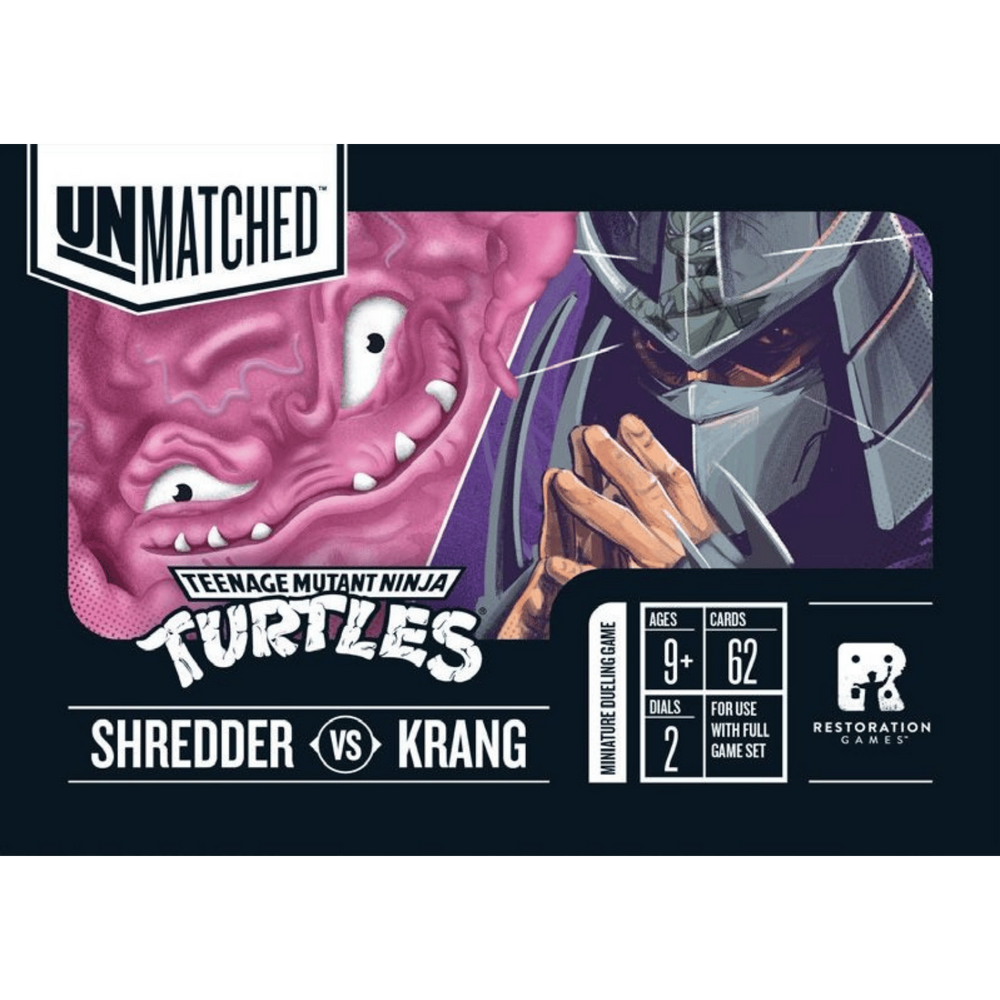 Unmatched Adventures: Teenage Mutant Ninja Turtles - Shredder vs Krang Expansion
