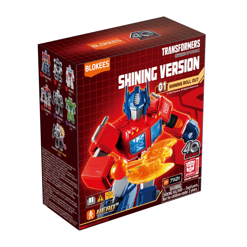 Blokees Figures Transformers Shining Version 01 Shining Roll Out
