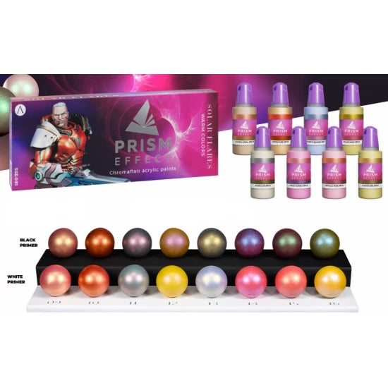 Prisma Colors Range: SOLAR FLARES (8 Bottles 17 ML)