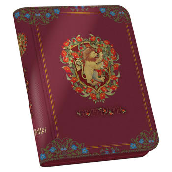 Ultimate Guard - 8-Pocket 160+ Zipfolio Xenoskin - Harry Potter: Four Houses - Gryffindor