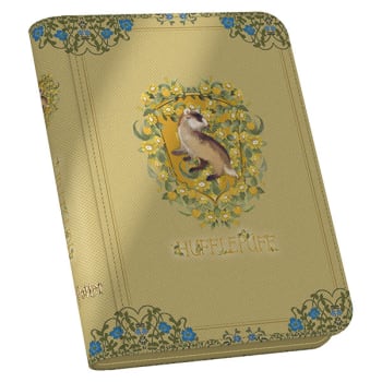 Ultimate Guard - 8-Pocket 160+ Zipfolio Xenoskin - Harry Potter: Four Houses - Hufflepuff