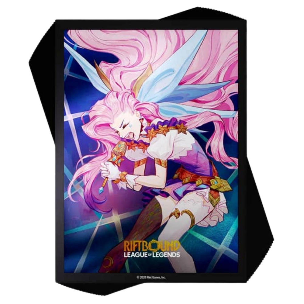 Riftbound: League of Legends TCG: Radiance "Seraphine, Starry-Eyed Songstress" - Card Sleeves (100)