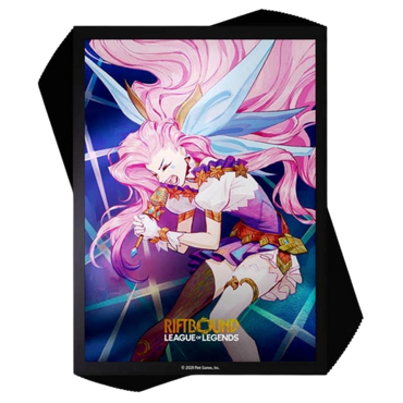 Riftbound: League of Legends TCG: Radiance "Seraphine, Starry-Eyed Songstress" - Card Sleeves (100)