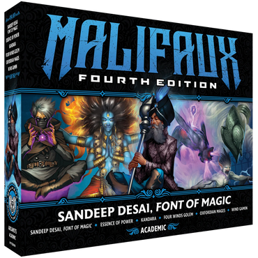 Malifaux Fourth Edition: Sandeep Desai, Font of Magic