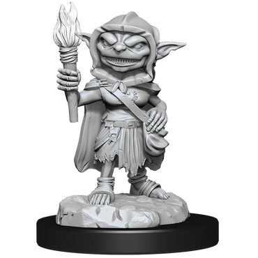 Pathfinder Deep Cuts Unpainted Miniatures: Goblin Rogue Female