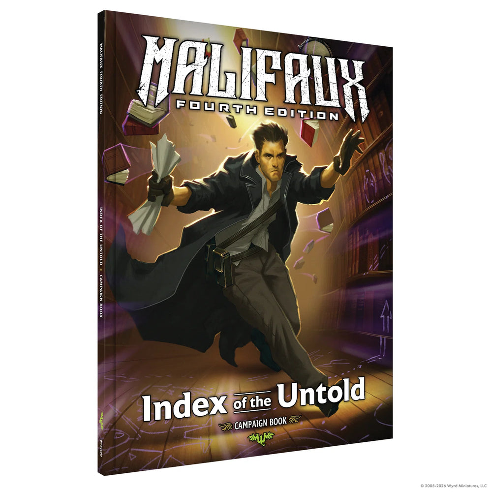 Malifaux Fourth Edition: Index of the Untold Campaign Book