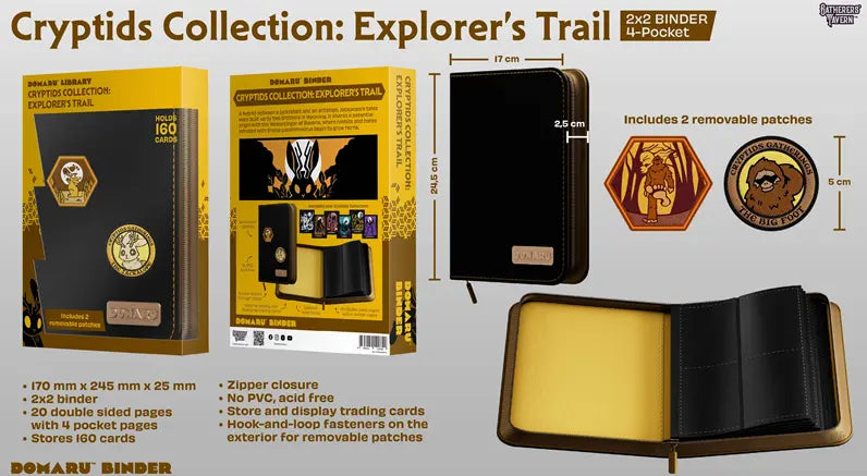 Gatherers' Tavern 12 PKT Domaru Binder Cryptide Collection