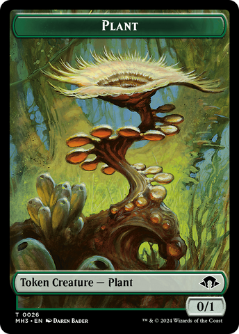 Plant Token [Modern Horizons 3 Tokens]