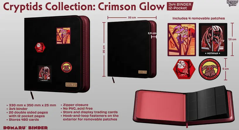 Gatherers' Tavern 12 PKT Domaru Binder Cryptide Collection