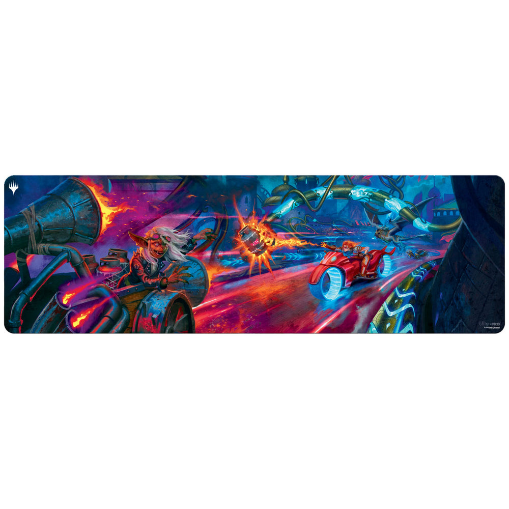Ultra PRO: 8ft Table Playmat - Aetherdrift (Goblin versus Chandra Attack)