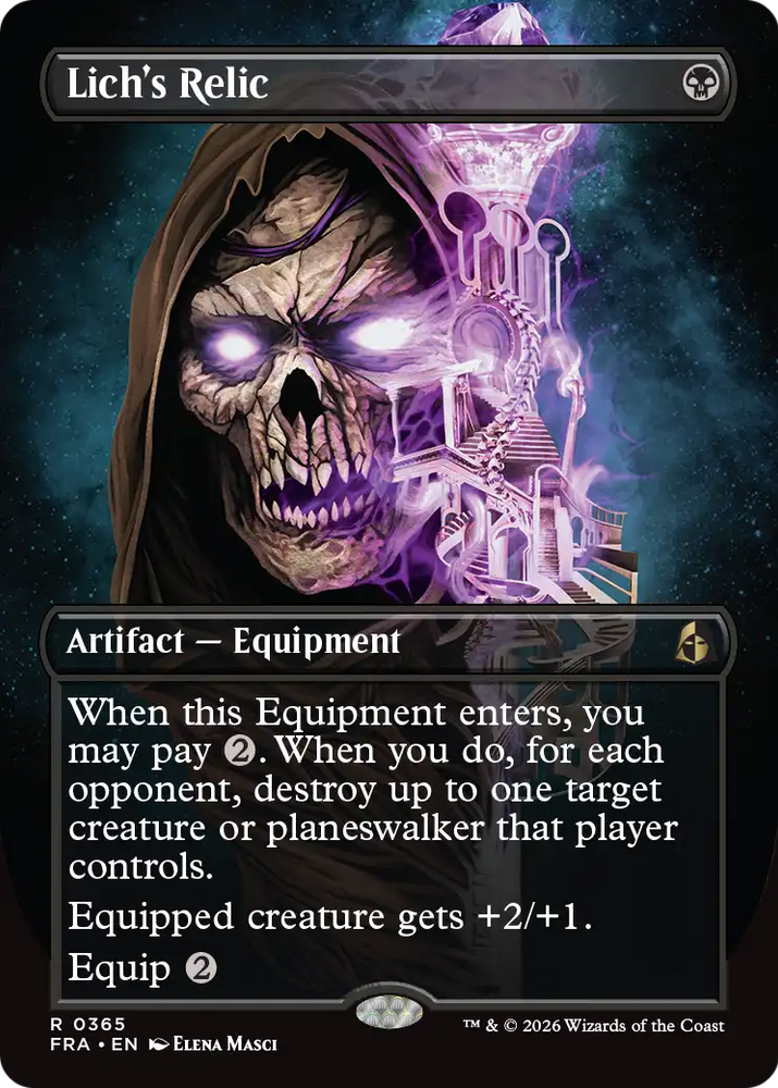 Lich's Relic (Borderless) [Reality Fracture]