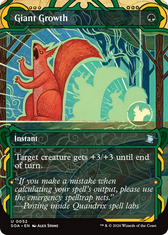 Giant Growth [Secrets of Strixhaven: Mystical Archive]