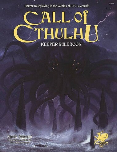 Call of Cthulhu RPG 7th Edition: Keeper Rulebook (Hardcover)