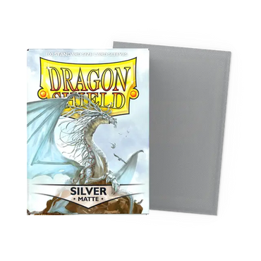 Dragon Shield Sleeves: Standard Matte - Silver